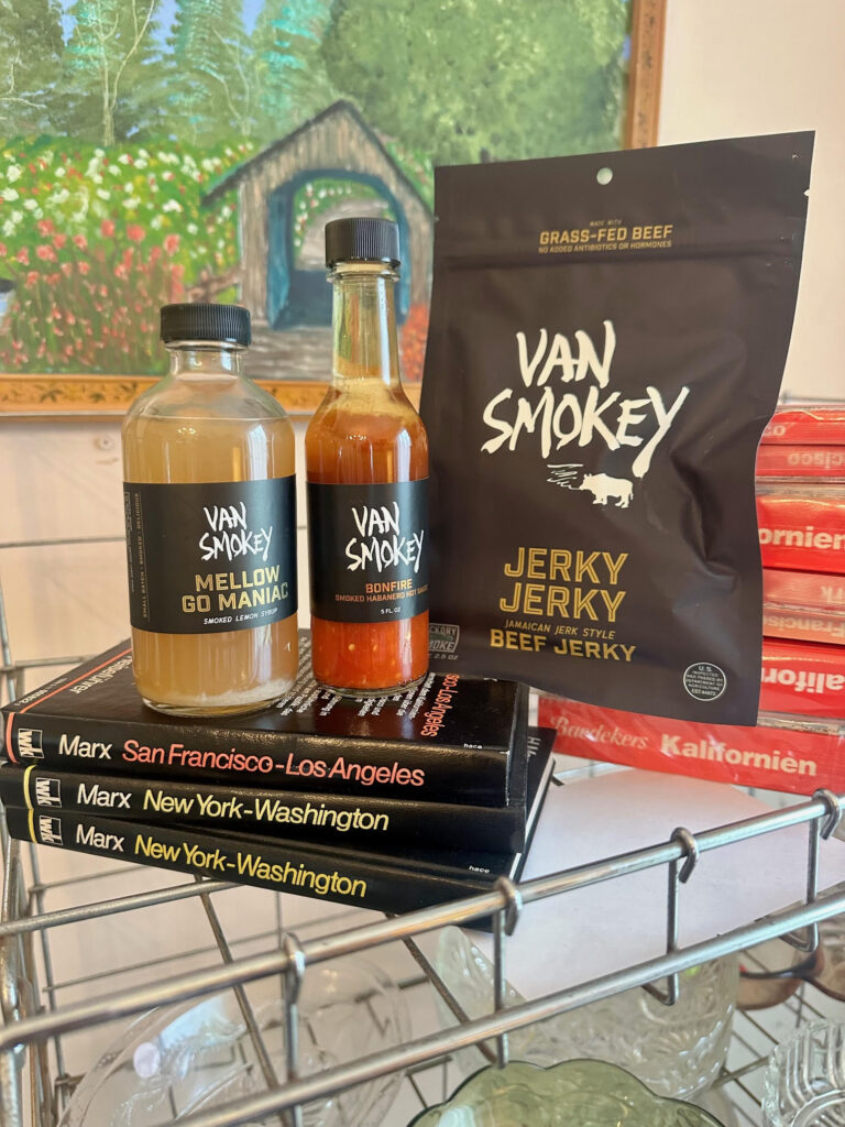 Van Smokey Jerky and Sauces. Hand curated provisions.